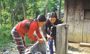 Ngày mới trên vùng cao Phước Công