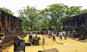 Độc đáo đền tháp Chăm ở Mỹ Sơn