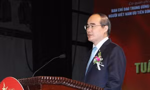 Chủ tịch Ủy ban Trung ương MTTQ Việt Nam Nguyễn Thiện Nhân kêu gọi ủng hộ đồng bào Nam Trung Bộ, Tây Nguyên đang bị mưa lũ