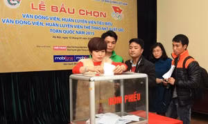 Bầu chọn, tôn vinh tài năng Thể thao Việt Nam 2015