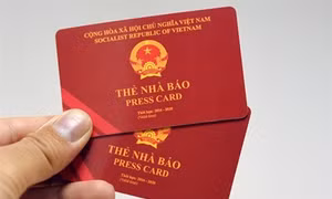 Yêu cầu chấn chỉnh việc cấp các loại thẻ gây nhầm lẫn với Thẻ Nhà báo