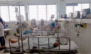 Hải Phòng: Nổ khí mê tan, 6 công nhân bị bỏng