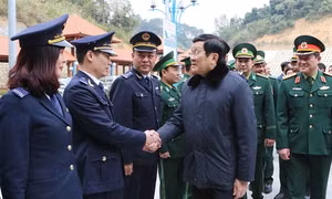 Chủ tịch nước Trương Tấn Sang thăm, làm việc tại Lạng Sơn