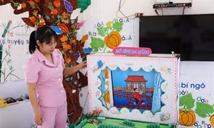 Cô giáo trẻ vùng sâu có nhiều sáng kiến hữu dụng