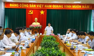 Đẩy nhanh tiến độ Đề án xây dựng cơ sở hạ tầng vùng Tứ giác Long Xuyên
