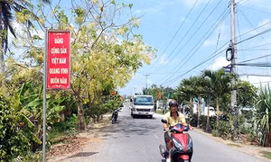 Xây dựng nông thôn mới ở Nhơn Nghĩa A