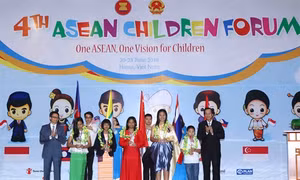 Khai mạc Diễn đàn trẻ em ASEAN lần thứ 4 “Một ASEAN Một tầm nhìn vì trẻ em”
