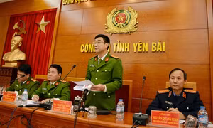 Họp báo thông báo kết quả điều tra vụ án giết người tại trụ sở tỉnh uỷ Yên Bái