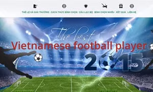 Người hâm mộ trực tiếp bình chọn cầu thủ Việt Nam được yêu thích nhất 2015