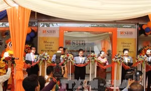 Khai trương Ngân hàng Sài Gòn - Hà Nội tại Campuchia