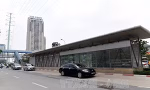 Hà Nội bàn giao hệ thống nhà chờ tuyến xe buýt nhanh BRT