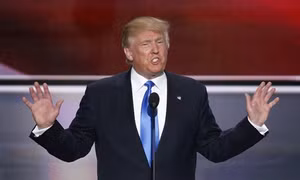 Ông Donald Trump "vấp" phải làn sóng phản đối ngay trong ngày đầu tiên đại hội đảng Cộng hòa