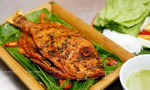 Đến Đà Nẵng thưởng thức cá Bã trầu nướng