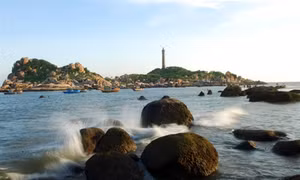 Buổi chiều trên đảo Kê Gà (Bình Thuận)