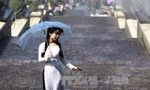 Hà Nội có mưa rào