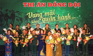 Chương trình giao lưu nghệ thuật “Tri ân đồng đội, vang mãi khúc quân hành”
