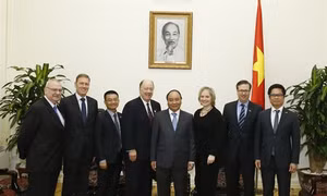 Thủ tướng Nguyễn Xuân Phúc tiếp đoàn Hội đồng kinh doanh Hoa Kỳ - ASEAN