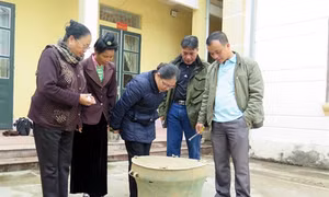 Điện Biên: Phát hiện trống đồng cổ