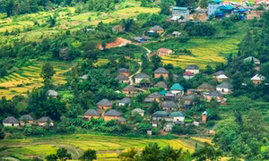 Vẻ đẹp nhà trình tường của đồng bào Hà Nhì