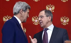 Ngoại trưởng Nga- Mỹ điện đàm về thực thi ngừng bắn và chống khủng bố tại Syria