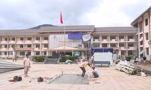 Chắp cánh ước mơ từ ngôi trường mới vùng biên