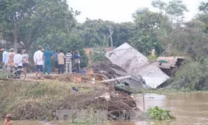 Bến Tre xây kè chống sạt lở cồn Phú Đa