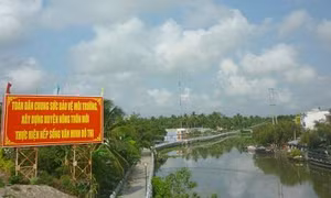 Trà Vinh có huyện nông thôn mới đầu tiên