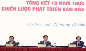 Phó Thủ tướng Vũ Đức Đam: Đẩy mạnh công nghiệp văn hóa, quan tâm nhiều hơn đến phát triển văn hóa