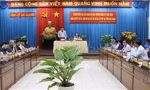 Đoàn công tác Trung ương làm việc với tỉnh An Giang về công tác dân tộc