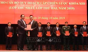 Bế giảng lớp bồi dưỡng cán bộ quy hoạch cấp chiến lược khóa XIII của Đảng