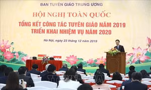 Trưởng ban Tuyên giáo Trung ương: Phát huy vai trò chủ lực của tuyên giáo trong bảo vệ nền tảng tư tưởng của Đảng