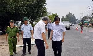 An Giang tạm ứng hơn 25 tỷ đồng xử lý sạt lở trên tuyến Quốc lộ 91