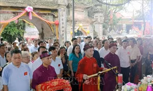 Lễ hội truyền thống đền Lảnh Giang, Hà Nam: Không gian văn hóa đậm màu sắc tín ngưỡng thờ Mẫu