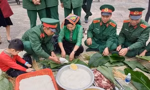 Khai mạc chương trình "Gói bánh chưng xanh cùng người nghèo ăn Tết" năm 2019