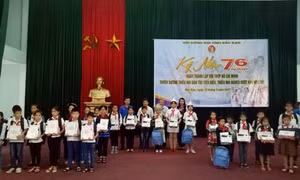 Đoàn công tác Trung ương Hội Khuyến học Việt Nam làm việc tại tỉnh Bắc Kạn