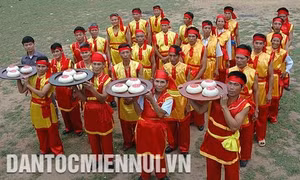 Thi gói bánh chưng, bánh giầy - nét đẹp văn hóa trong dịp Giỗ Tổ Hùng Vương