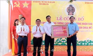 Hưng Yên công bố bảo vật quốc gia tượng Phật Quan Âm chùa Mễ Sở