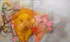 Đặc sắc Triển lãm tranh Tết Kỷ Hợi 2019