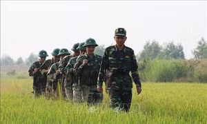 Đồn Biên phòng Long Khốt bảo vệ sự bình yên vùng biên cương Tổ quốc
