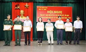 Hoàn thiện khu dân cư biên giới Chàng Riệc để ổn định cuộc sống người dân