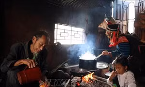 Vui Tết cổ truyền của người Hà Nhì ở huyện biên giới Mường Tè, Lai Châu