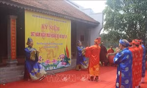 Tái hiện nghi lễ tế Đàn Nam Giao và kỷ niệm 597 năm ngày mất của Hoàng đế Hồ Quý Ly 