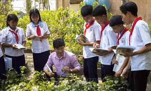 Xây dựng trường học thân thiện ở ngôi trường dành cho con em đồng bào Khmer