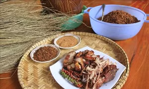 Thịt heo gác bếp – hương vị Tết của người Jrai