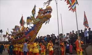 Lễ hội Cầu ngư bảo tồn nét văn hóa tín ngưỡng đặc sắc của cộng đồng cư dân làng biển Diêm Phố