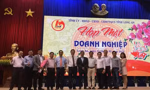 Long An họp mặt doanh nghiệp, doanh nhân đầu năm