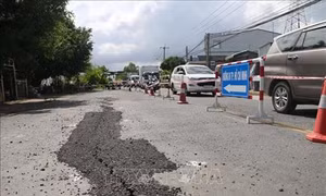 Ngừng lưu thông trên tuyến Quốc lộ 91 đoạn qua xã Bình Mỹ (An Giang) từ tối 30/7
