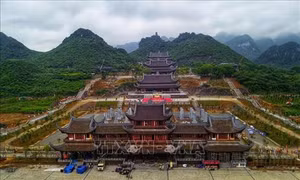 Trung tâm Văn hóa Phật giáo Tam Chúc sẵn sàng cho ngày khai mạc Đại lễ Phật đản Liên hợp quốc 2019