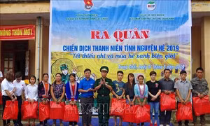 Lai Châu ra quân Chiến dịch Thanh niên tình nguyện Hè năm 2019