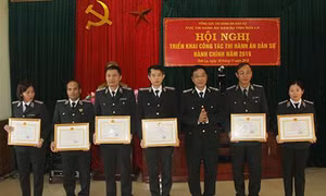 Sơn La: Giảm án tồn đọng và tỷ lệ án chuyển kỳ sau trong thi hành án dân sự